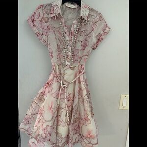 Zimmermann Matchmaker Embellished dress Size 0 XS